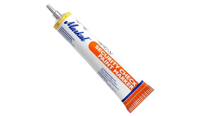 Paint marker Markal Security Check, yellow
