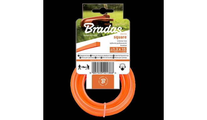 TRIMMER line, square 1,3mm x 15m - card