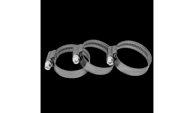 Stainless zebra hose clamp BRADAS 20-32mm