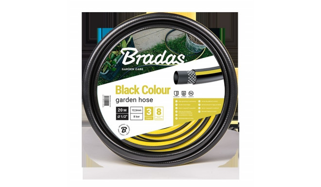 Garden hose BLACK COLOUR 1/2" - 20m