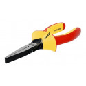 Insulated flat nose pliers 160mm 1000V VDE