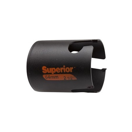 Multi construction holesaw Superior 60mm with carbide tips, depth 71mm