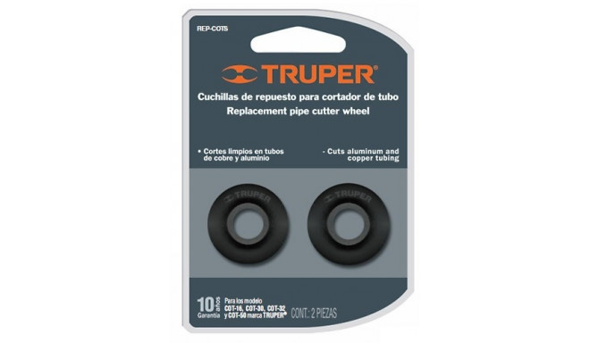 Replacement blades for pipe cutters COT-16, COT-32 - 2pcs Truper®