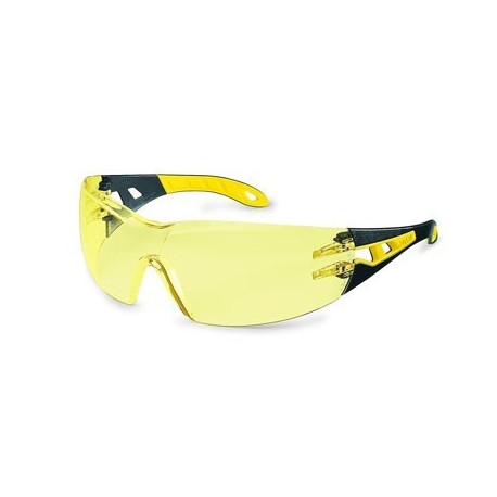 Kaitseprillid Uvex Pheos, kollane/must