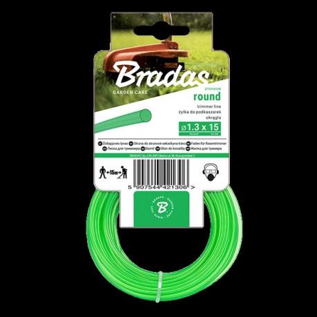 TRIMMER line, round 2,4mm/100m - card
