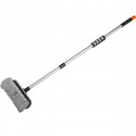 Telescopic washing brush 8", length 80-130cm