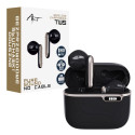 Bluetooth earphones TWS ART AP-TW-B3 with microphone for Type C black