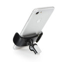 Car holder for smartphone to air vent black-grey 360 SILK