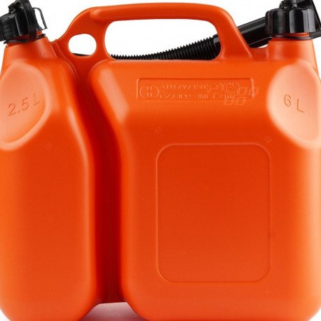 Kahekambriline kanister 6L + 2,5L