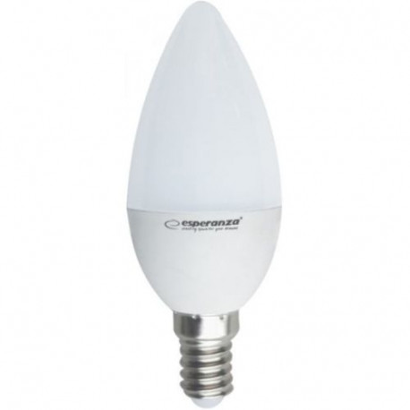 Esperanza ELL146 LED lamp E14 C37 6W 3000K 580lm