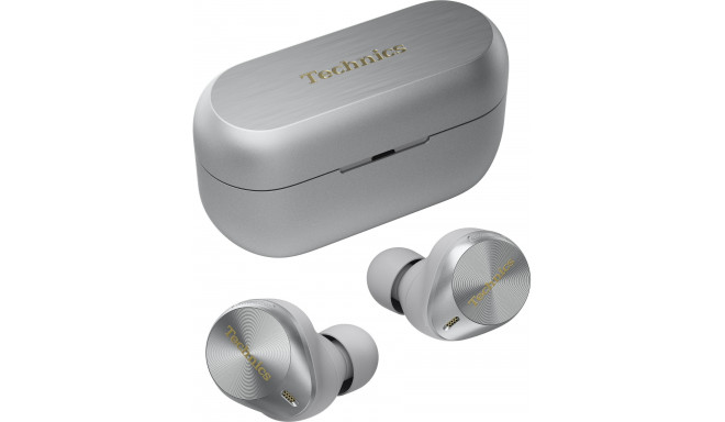 Technics wireless earbuds EAH-AZ80E-S, silver