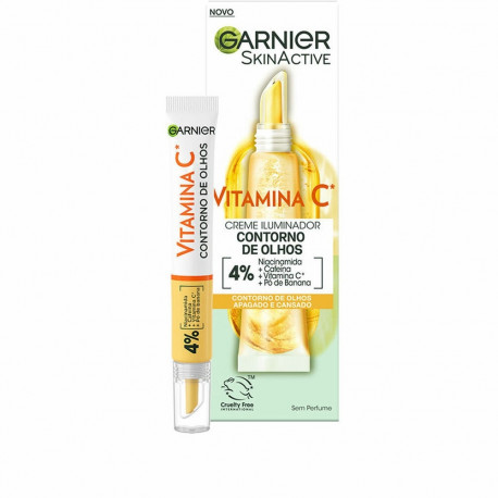 Silmakontuur Garnier Skinactive Vitamina C 15 ml