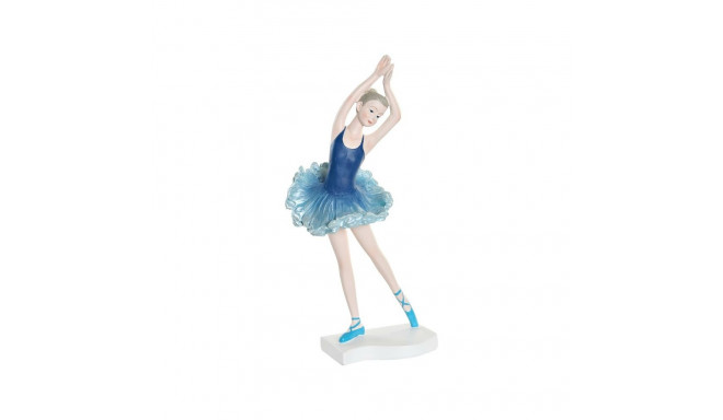 Decorative Figure DKD Home Decor Blue Romantic Ballet Dancer 11 x 6 x 23 cm