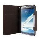 4World kaitseümbris Style Samsung Galaxy Note 2 5.5", must