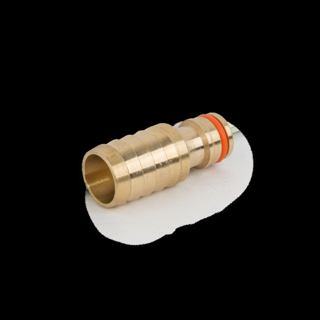 Plug with hose coupler 3/4"- BRASS