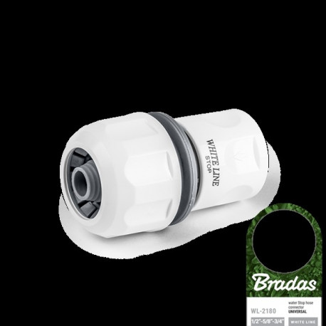 WHITE LINE 1/2", 5/8", 3/4" connector - STOP UNIVERSAL