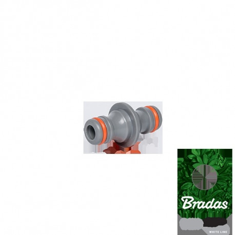 WHITE LINE coupler for two connectors