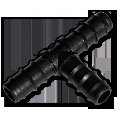Tee, 3 x 20mm hose barb