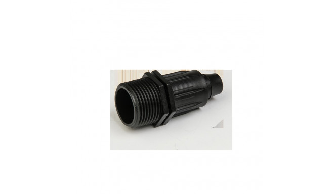 QJ connector for PE pipes 16mm, male thread 3/4"