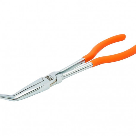 Snipe nose pliers long, bent tip, 35° 270mm