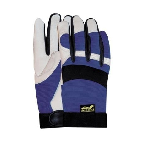 Töökindad M-Safe Bald Eagle, seanahast, velkro, suurus 10