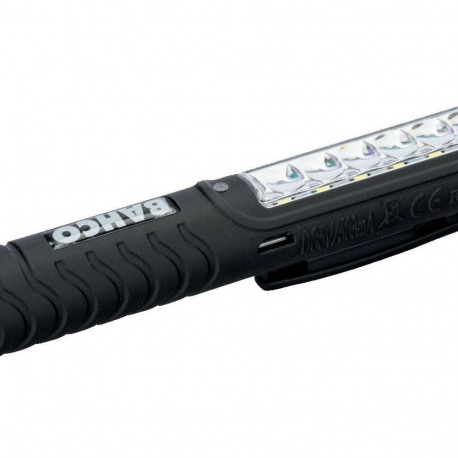 Akuga led taskulamp kahesüsteemne magnetiga 45 luumenit