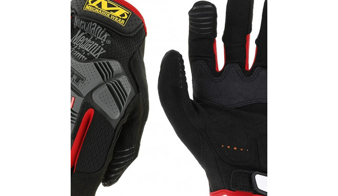 Перчатки Mechanix M-Pact® 52 чёрный/kрасный S