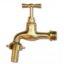 Faucet 1/2", 3/4" male outlet, adapter for 1/2" hose