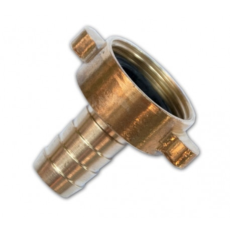 Voolikuühendus mutriga 15mm - ¾" sisekeere, messing