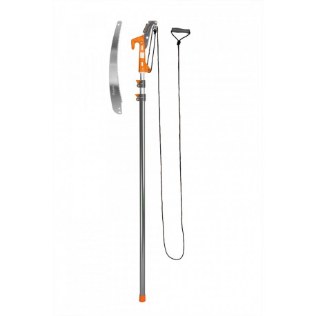 Teleskoopvarrega aiasaag + oksakäärid 3.75m / tera 230mm