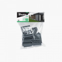 Clips for SOLID screen strips - grey