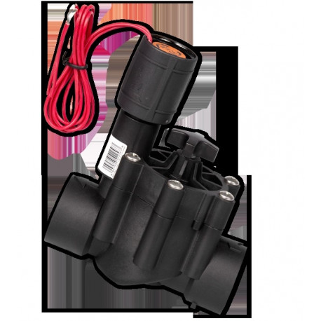 Electronic valve with flow control, 2 x female - 1 pcs