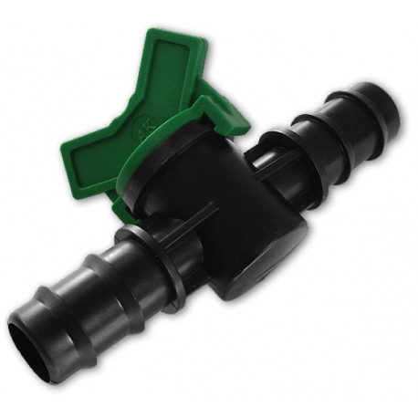 Valve, 2 x 25mm hose barb