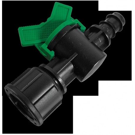 Kraan 3/4" sisekeere, 20mm voolik