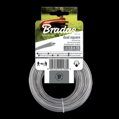 Trimmeri jõhv Ripper Dual, kandiline tugevdatud 3,0mm 100m