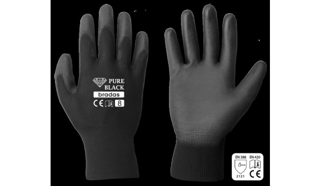 Kindad PURE BLACK polüuretaan 10