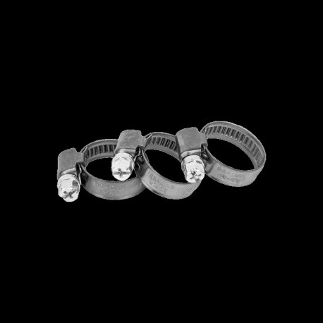 Stainless zebra hose clamp BRADAS 80-100mm