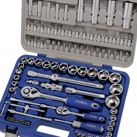 Padrunite 4-32mm ja otsakute kmpl 1/4" ja 1/2" 101 osa Irimo