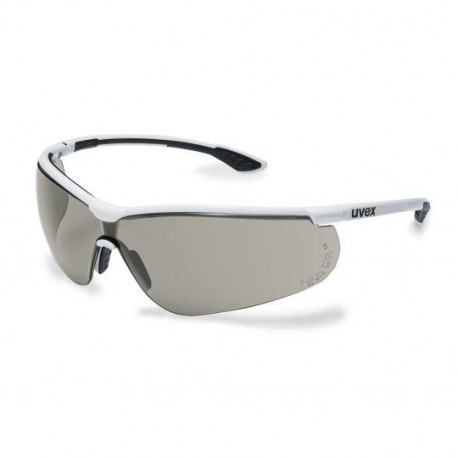 Safety glasses Uvex Sportstyle, dark lense, supravision extreme (anti scratch, anti fog) coating, wh