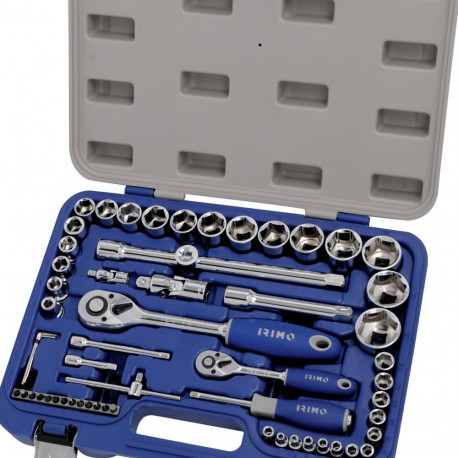 Padrunite 4-32mm ja otsakute kmpl 1/4" ja 1/2" 58 osa Irimo