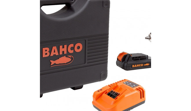 Набор аккумуляторных дрелей Bahco (2 батареи + зарядное устройство) 18 В, бесщеточный, патрон 13 мм,