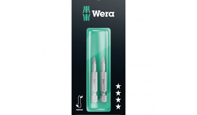 Wera 855/4 TZ Torsion otsakud PZ 1 x 50mm, 2tk