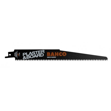 Reciprocating sawblades Bahco Sandflex® bimetal 150mm*1,1mm SL 7TPI 2 pcs for plaster and wooden chi