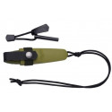 Нож Morakniv Eldris Neck Knife Green, Fire Starter Kit