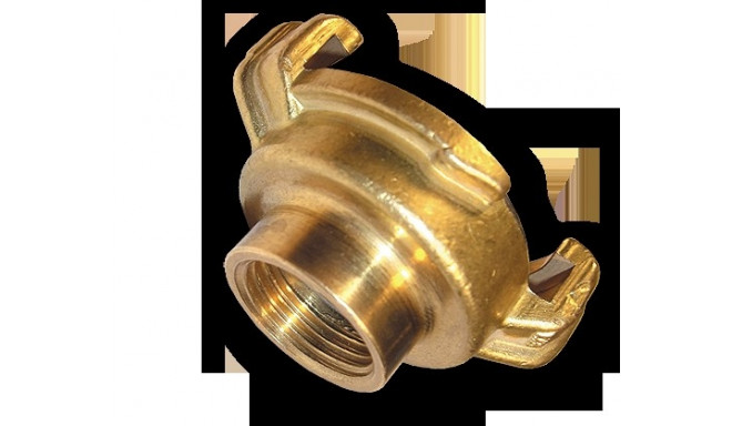 GEKA Hose quick connector, 3/4" female - BRASS