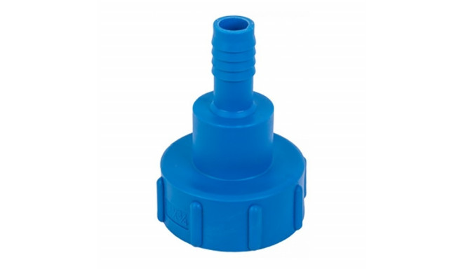 IBC adapter S60x6 Female x ¾" hose tail