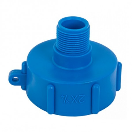 IBC adapter S60x6 Female x ¾" Male