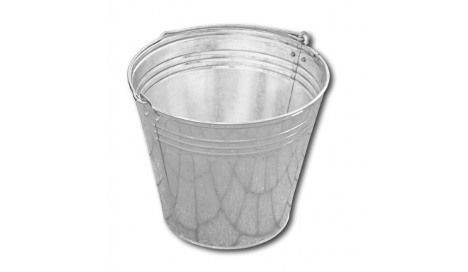 Zinc plated bucket 15L