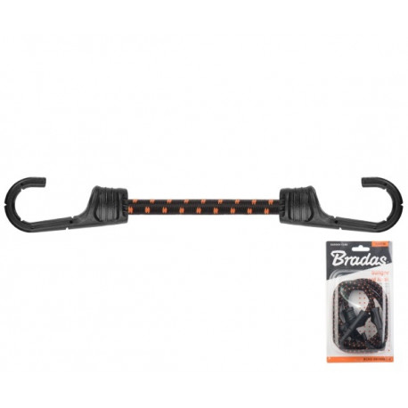 Elastinė guma su kabliu BUNGEE CORD KABLIS, 2vnt x 100cm