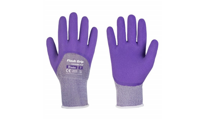 Pirštinės FLASH GRIP LAVENDER FULL, 7 dydis